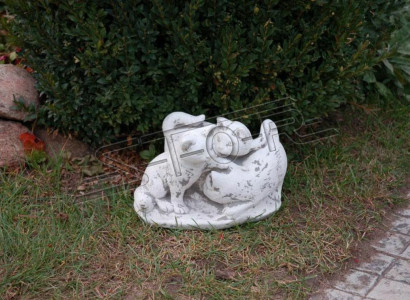 Garten Dekoration Katze Terrasse Stein Figuren Dekorative Figur Statue